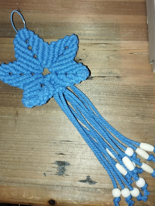 Étoile filante de Noël 
Bleu 