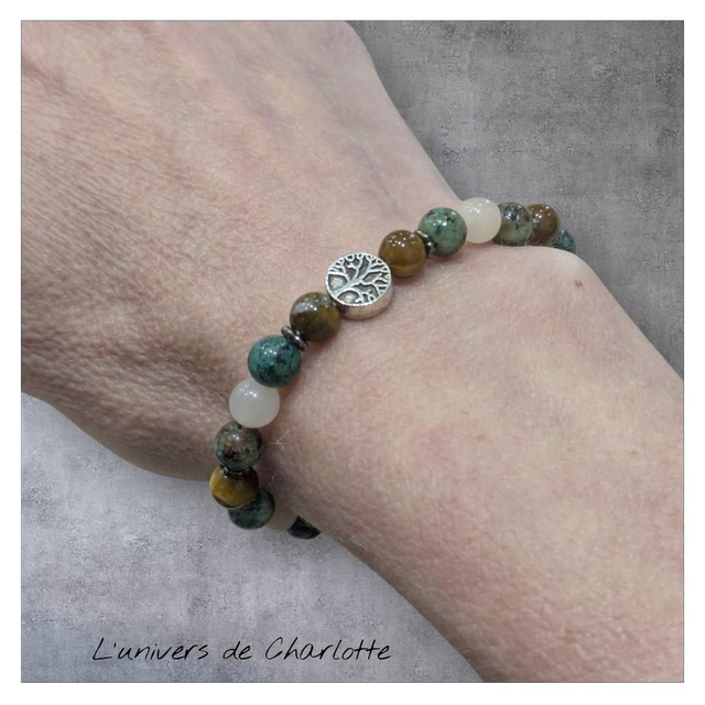 Bracelet "Harmonia" 6mm BR-126