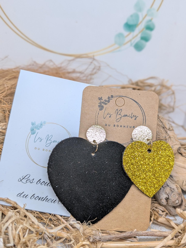 Boucles d&#039;oreilles Asymétrique zk116