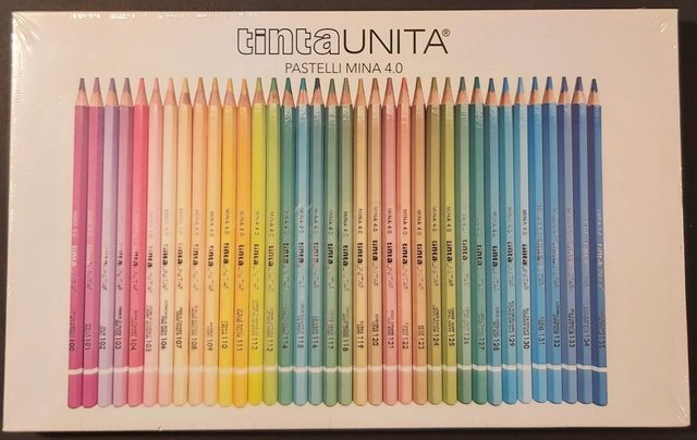 PASTELLI TINTA UNITA MINA 4.2 in Magnetic Box 36