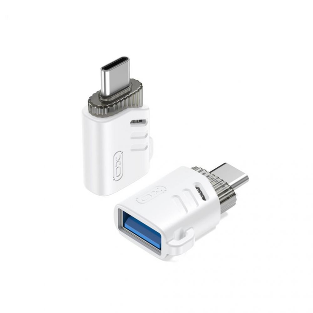 XO NB256B OTG Adapter – Type-C auf USB – Weiß