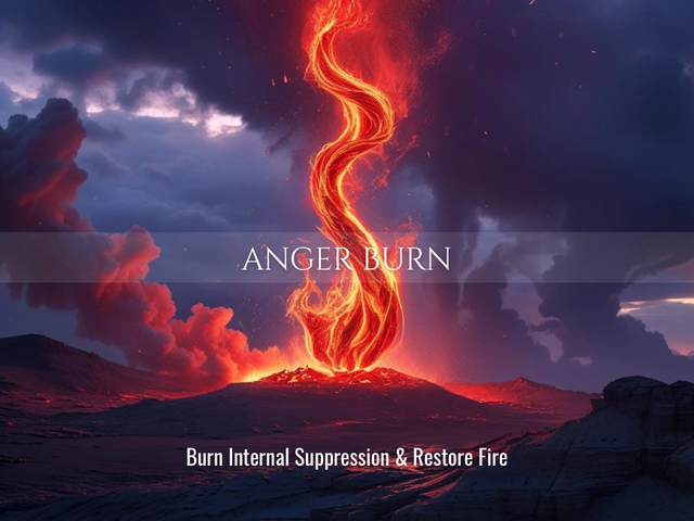 Anger Burn | Burn Internal Suppression & Restore Fire to the System | Same Day Delivery