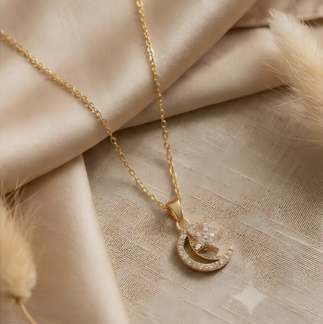 🌙 Collier Anti-Stress Rotatif Alana ⭐️