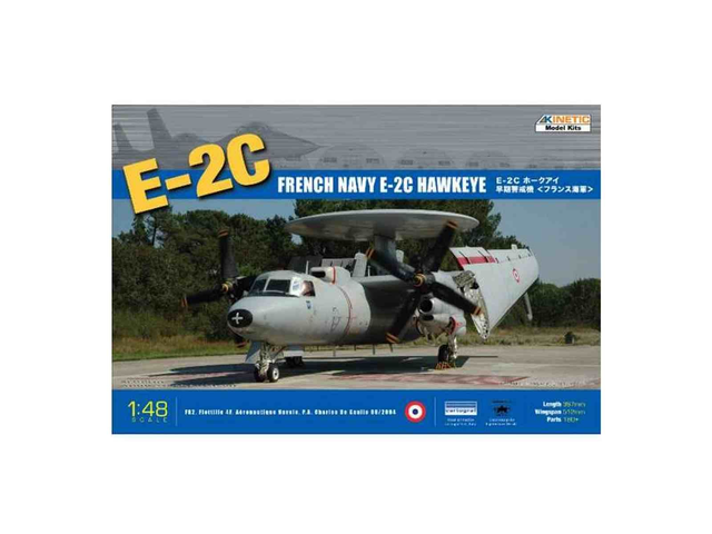 Grumman E-2C Hawkeye (French Navy) Kinetic 48015 1/48