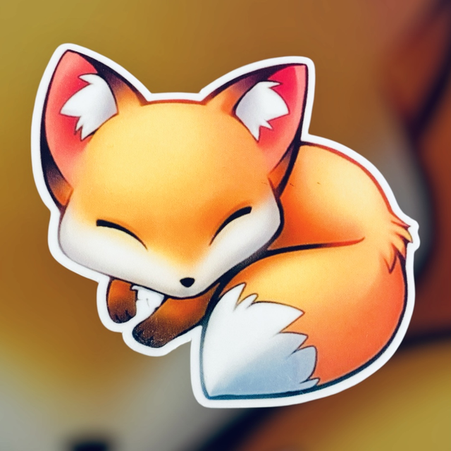 Sticker Kitsune  