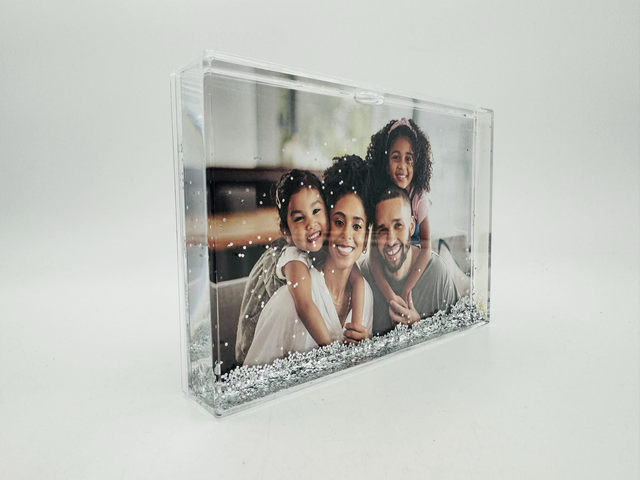 GlitterBlox - Photo Frame with foil engraved front