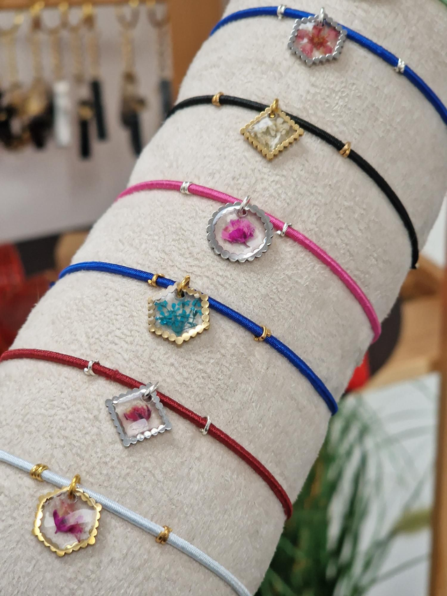 Bracelet ajustable avec pendentif 