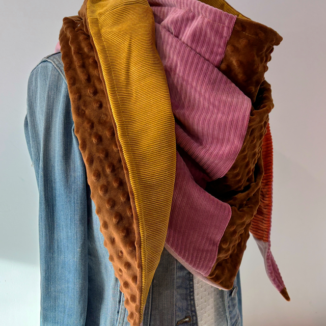 Maxi Chèche Double Patchwork 334