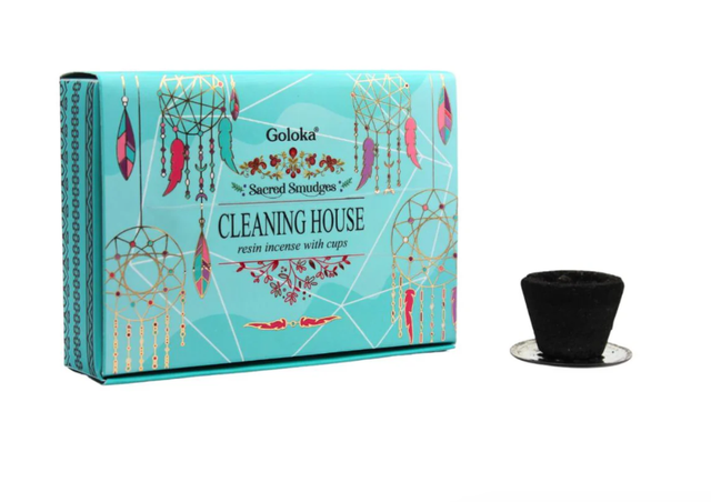 Coupelles charbon encens nettoyage maison