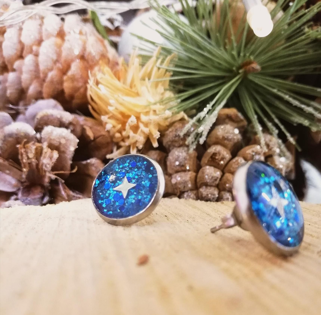 Boucle d&#039;oreille étoile polaire