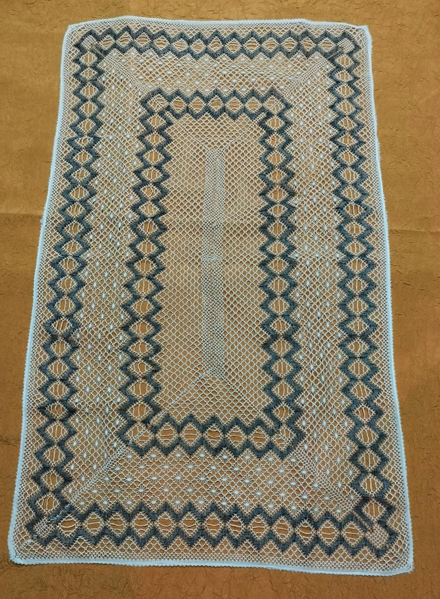 Grand napperon Double chemin 