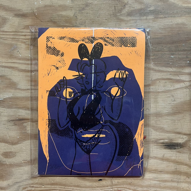 Xylo STEFANIA BUNNY la soufflerie 13x18 cm sans cadre