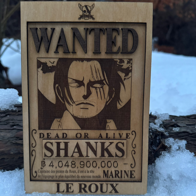 One Piece - Shanks Wanted 