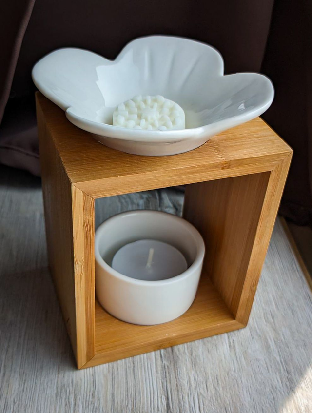 Bruleur &quot;Plumeria&quot; (+2 fondants offerts)