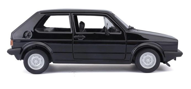 VW golf Mk1 GTI noir burago 21089BK 1/24
