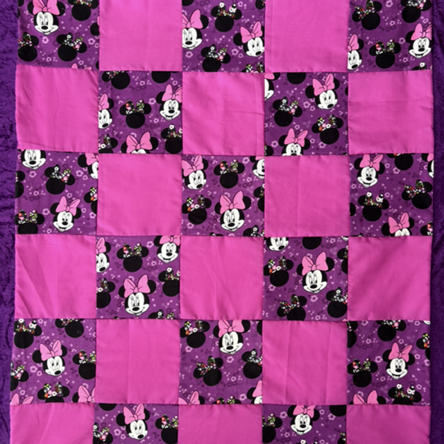 Quilt Baby/Lap Blanket -Minnie Mouse