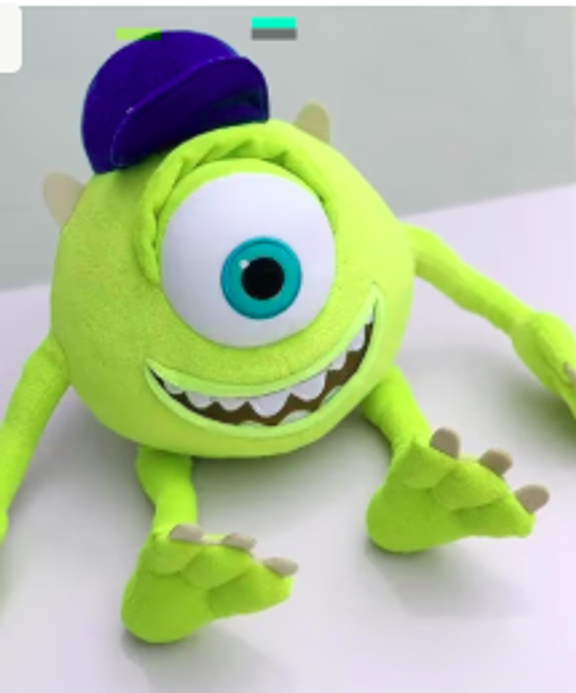 Disney Monsters Inc Knuffel Mike Wazowski (38cm)