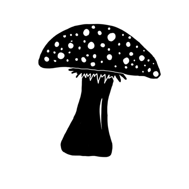 Mini Stempel Fliegenpilz gefüllt