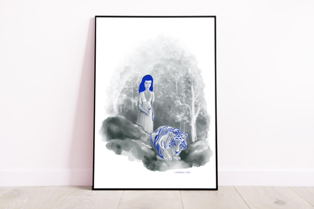 LE TIGRE BLEU