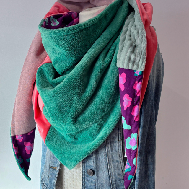 Maxi Chèche Double Patchwork 328