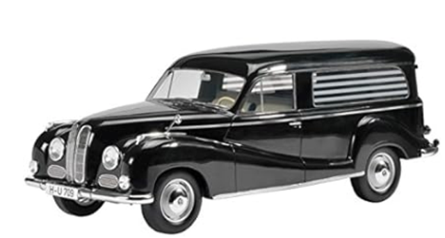 BMW 502 Barockengel Hearse Bestattungswagen Schuco Pro.18 1:18