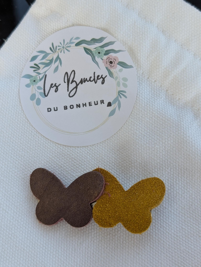 Barrette papillon