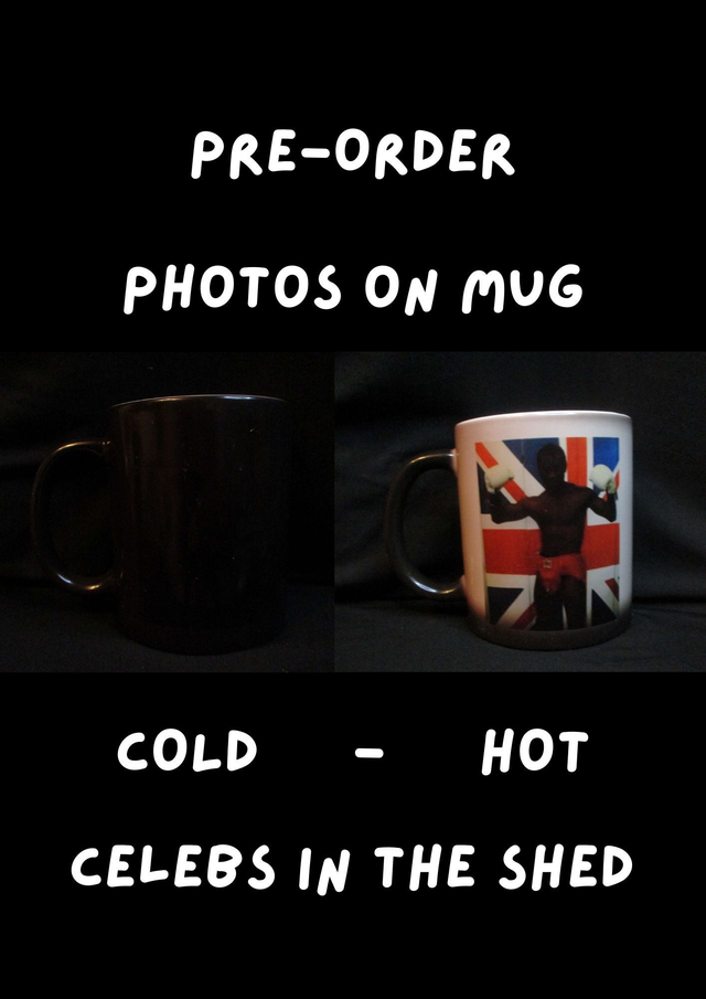 Tony Cesay Colour Changing Mug (ABA Champion Boxer) #N PRE-ORDER BUY NOW 