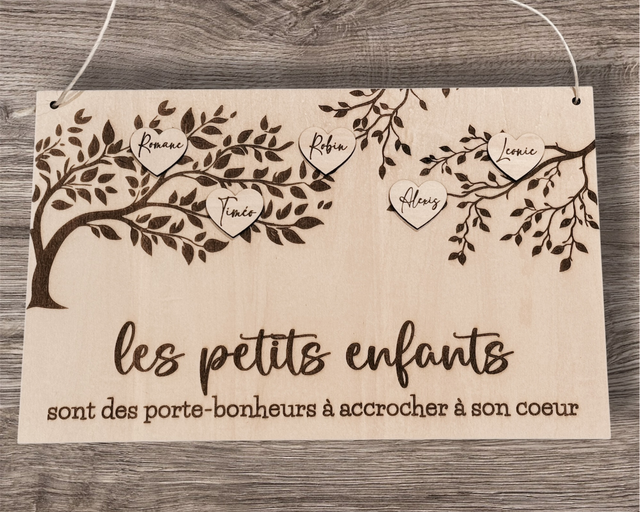 Panneau fêtes des mamies , papy maman 