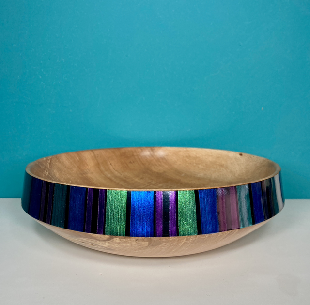 Beech wood bowl