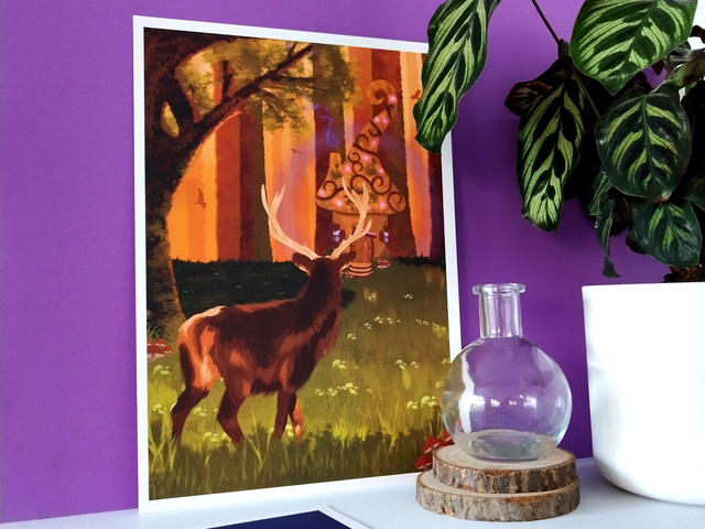 Forêt enchantée · A4