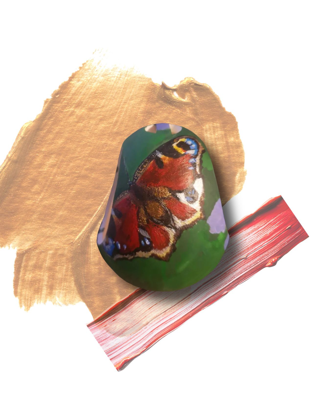 Custom Painted Ceramic Bird Feeder