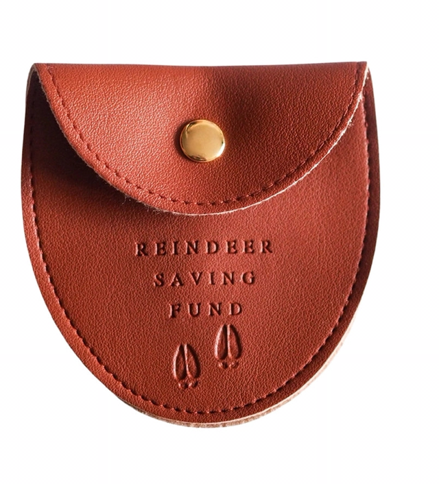 Reindeer Saving Fund Purse