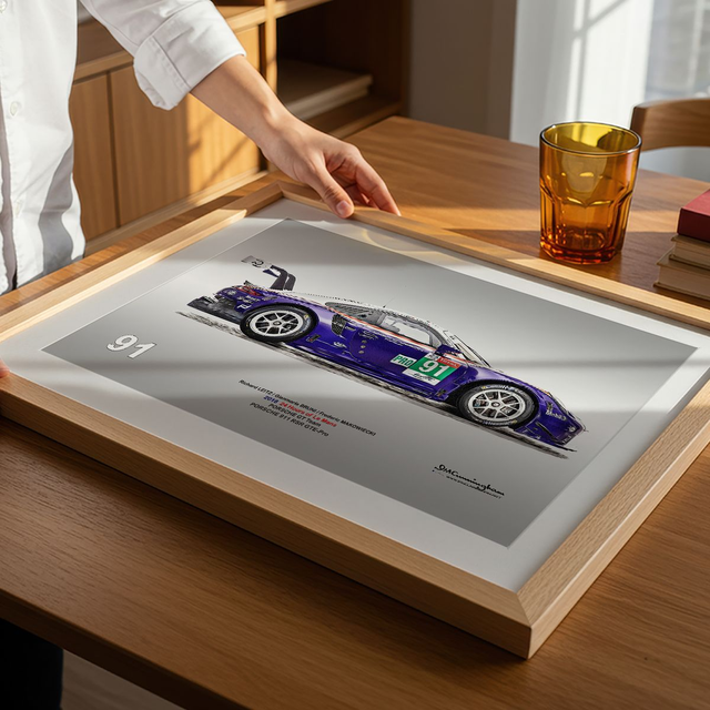 C241201 Porsche 911RSR Le Mans 2018 #91