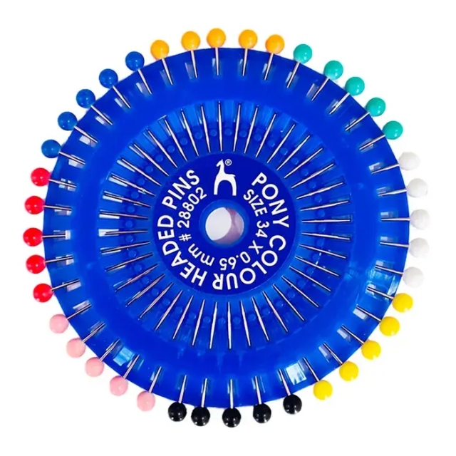 Knopspelden rozet pony (34 stuks)