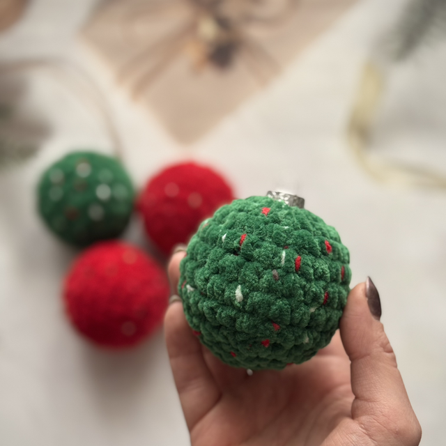 Boule de Noël confettis traditionnel 