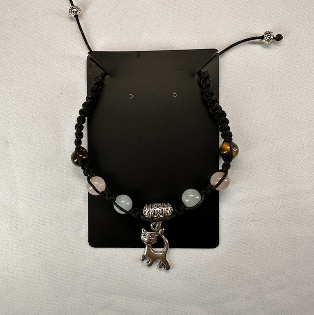 Bracelet - Macrame with Charm 