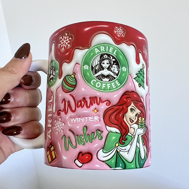 Tasse de Noël Ariel 