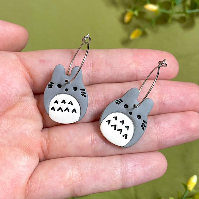 Pendientes Totoro
