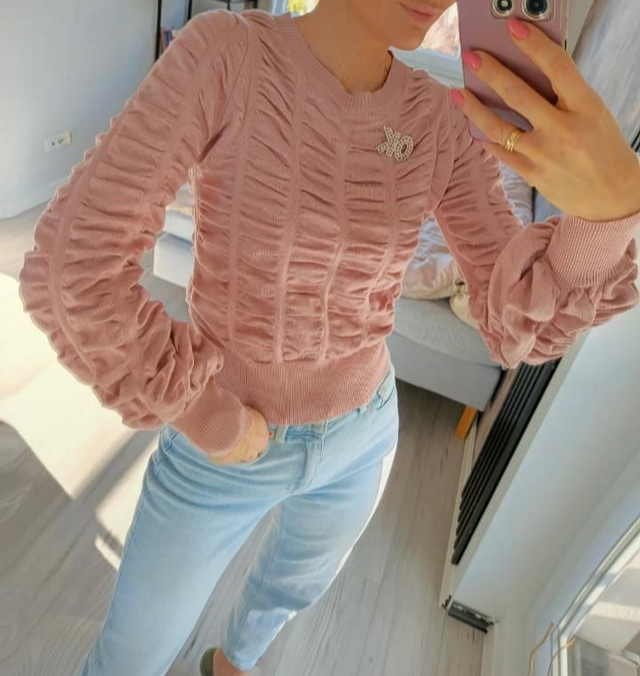 Unikatowy sweterek rozm XS 