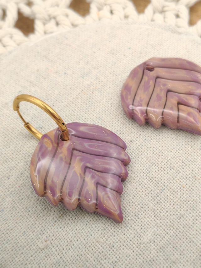 Feuilles violette 