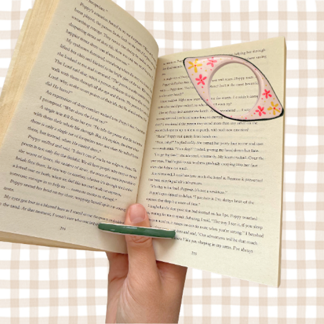 Floral Page Holder