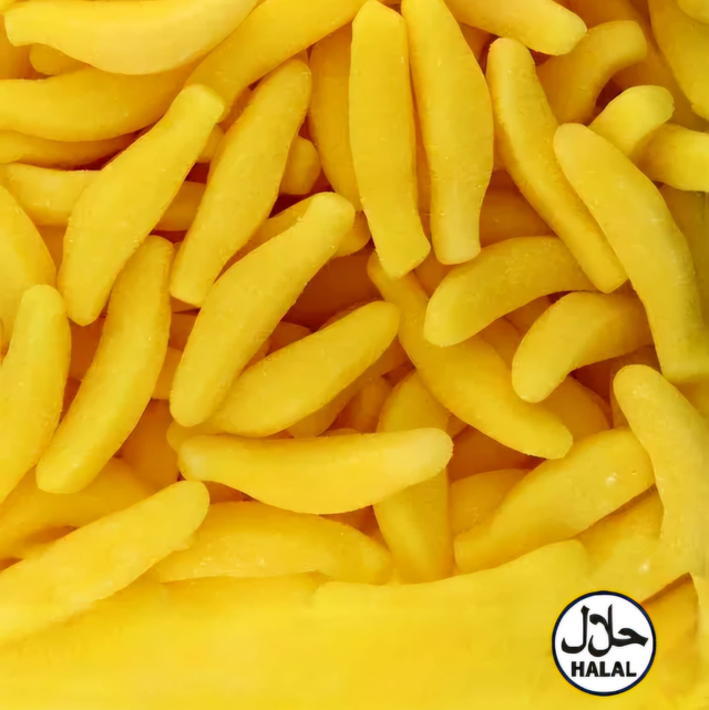 Bananes Gélifiées – Halal 100g