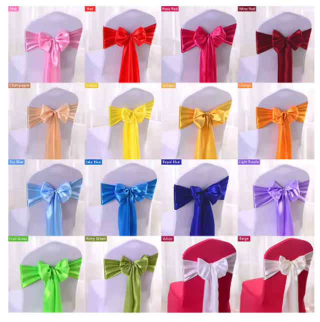 Noeud de chaise en satin