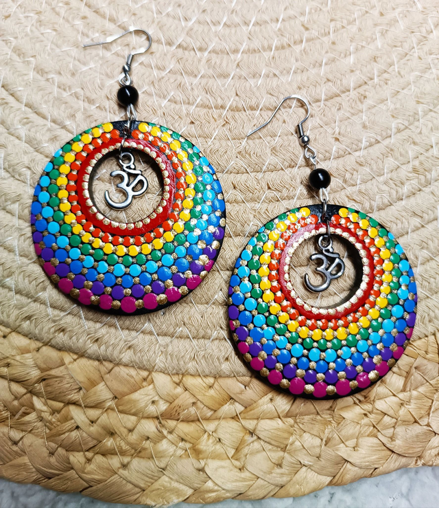 paire de boucle d'oreilles 