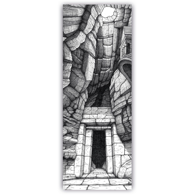 Marque-pages Aven 16 x 6 cm