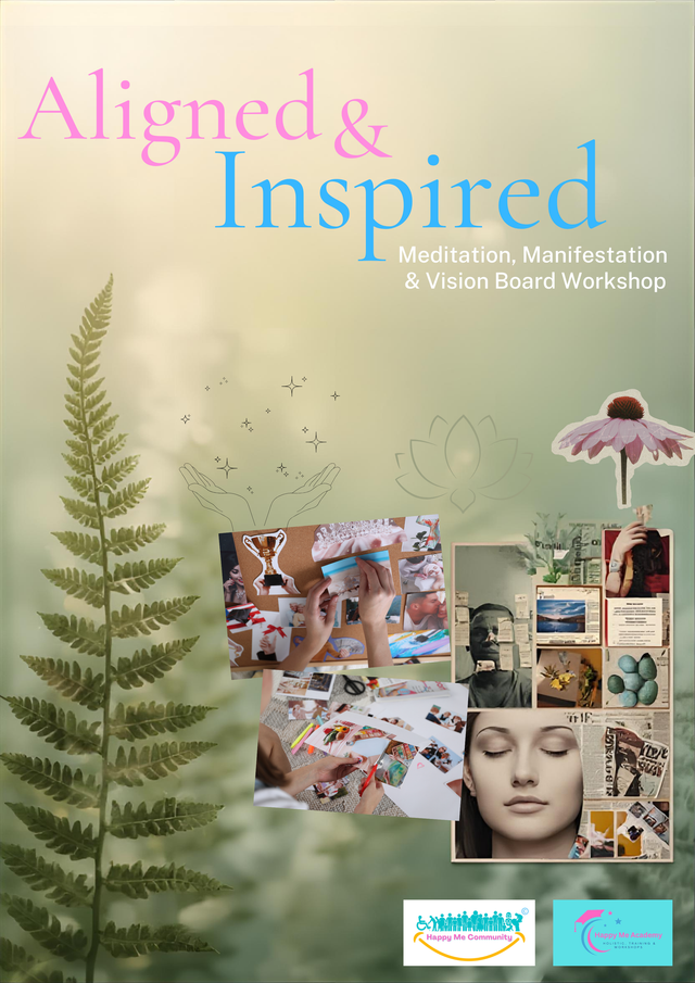 Aligned &amp; Inspired: Meditation, Manifestation &amp; Vision Board Workshop 