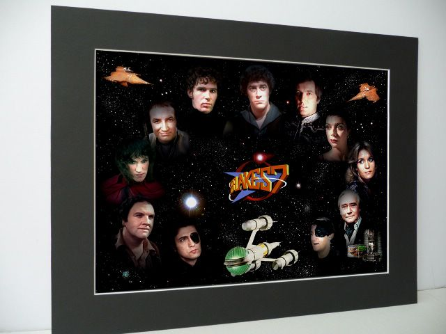 Blakes 7 Cast Print