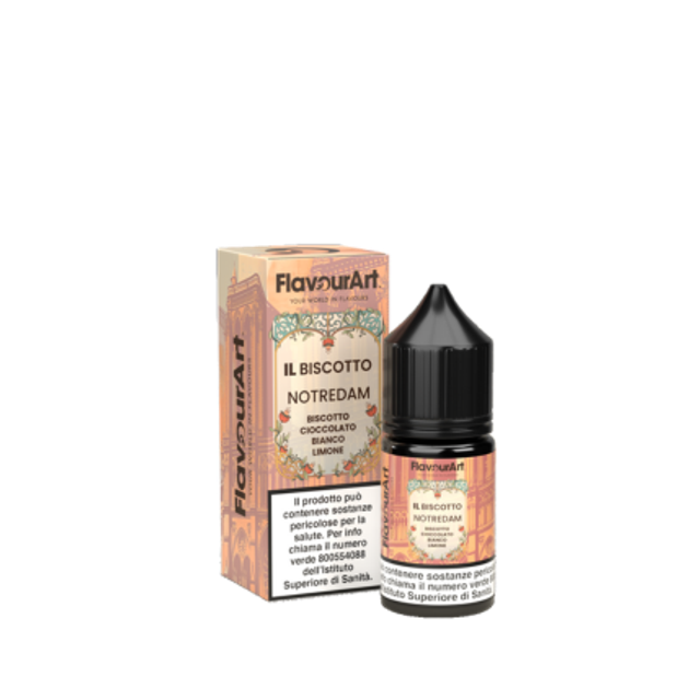 FLAVOURART Il Biscotto Notredam MINI SHOT 10/30 10ml EAN8058611825903