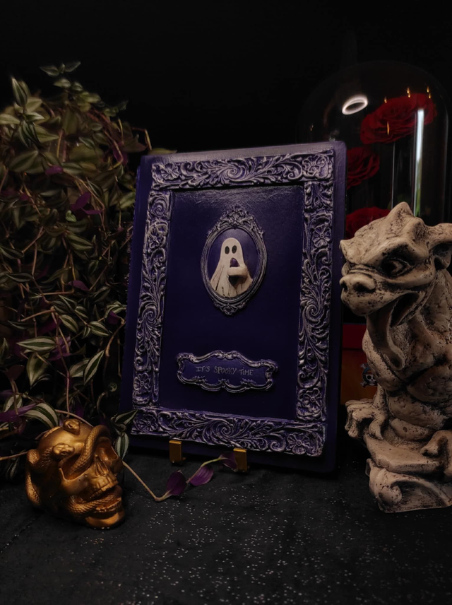 Grimoire Fantôme Violet Améthyste