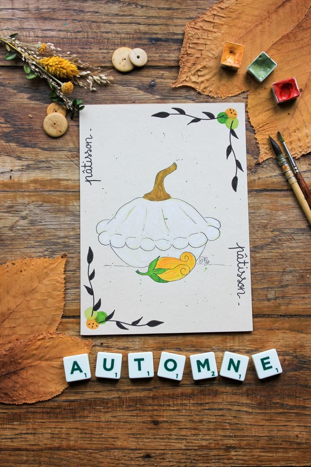 Carte Légume Pâtisson